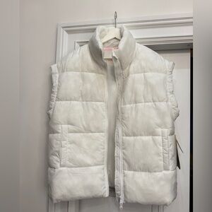 Free People Movement “IN A BUBBLE” vest White XS SMALL $148 retail